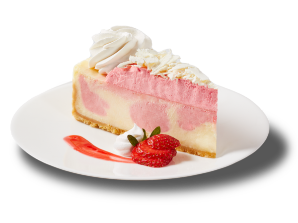 Wild Strawberries & Cream Cheesecake